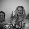 Fawn and Sharon during the ceremony